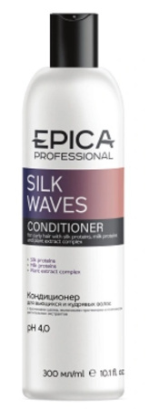 Кондиционер Epica Silk Waves для вьющихся и кудрявых волос, 300 мл