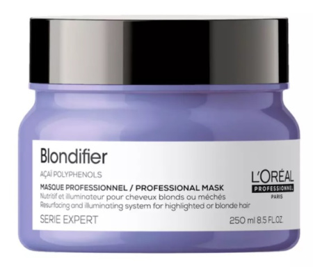 Маска для осветленных и мелированных волос L’Oreal Blondifier Gloss, 250 мл