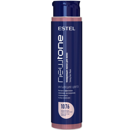 Тонирующая маска для волос Estel Haute Couture Newtone 10/76 светлый блондин коричн.-фиолет., 400 мл