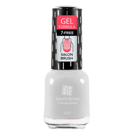 Лак для ногтей Brigitte Bottier Gel Formula, т. 64 светло-серый, 12 мл