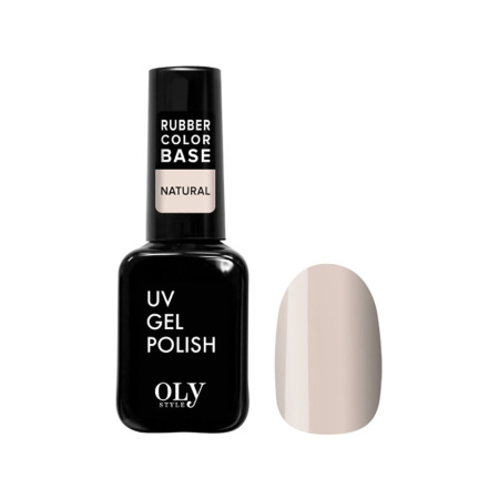 Базовое камуфлирующее покрытие Oly Style Rubber Color Base т. CB 04 nature, 10 мл