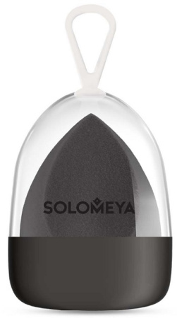 Косметический спонж для макияжа со срезом Flat End blending sponge Black