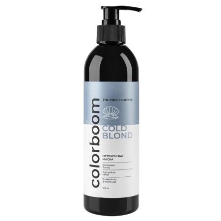 Оттеночная маска TNL Color Boom холодный блонд, 400 мл