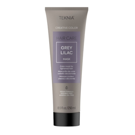 Маска тонирующая для придания цвета Lakme Grey Lilac серо-сиреневый, 250 мл