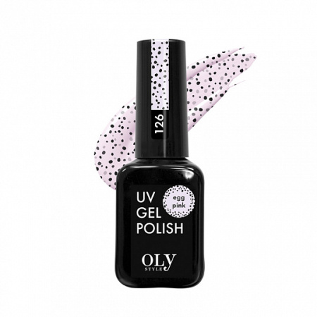 Гель-лак для ногтей Oly Style т. 126 egg pink, 10 мл