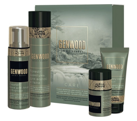 Набор подарочный Estel Alpha Homme Genwood Care