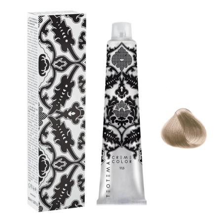 Teotema Краситель Color Cream 9.1 Очень светлый пепельный блондин, 100 мл