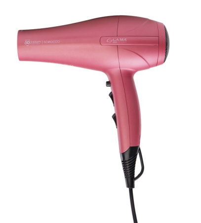 Фен "Scirocco Halogen 5D Therapy" GA.MA 2200 Вт, розовый