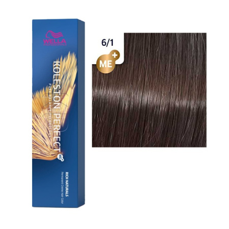 МП Wella Крем-краска стойкая Koleston P. 6/1 Древесный дым, 60 мл