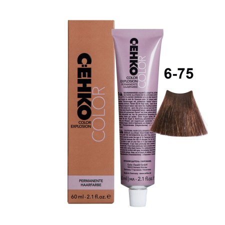 Крем-краска C:EHKO Color Explosion 6/75 ореховый, 60 мл