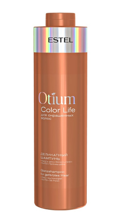Шампунь деликатный для окрашенных волос Estel Otium Colot life, 1000 мл
