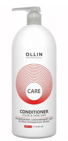 Ollin Кондиционер, сохраняющий цвет и блеск окрашенных волос Care, 1000 мл