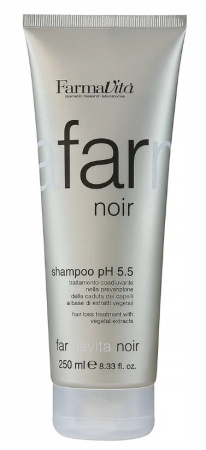Шампунь против выпадения волос мужской Farmavita "Noir", 250 мл