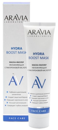 Маска-филлер увлажняющая ARAVIA Laboratories с гиалуроновой кислотой, 100 мл
