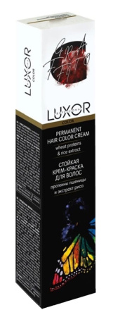 LUXOR Professional Стойкая крем-краска 1.0 чёрный, 100 мл