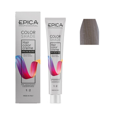 Крем-краска Epica Colorshade 12.81 специальный блондин жемчужно-пепельный, 100 мл