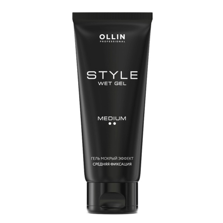 Гель мокрый эффект средней фиксации Ollin Style, 200 мл