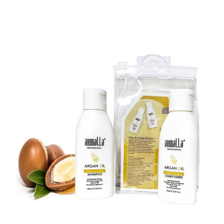 Набор дорожный для волос с аргановым маслом Armalla, 2х60 мл