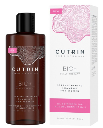 Шампунь-бустер для укрепления волос у женщин Cutrin Bio+ Strengthening, 250 мл