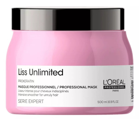 Маска Loreal Liss Unlimited для непослушных волос и вьющихся волос, 500 мл