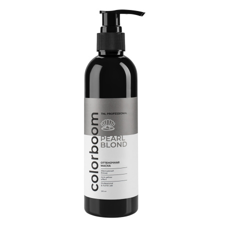 Оттеночная маска TNL Color Boom жемчужный блонд, 250 мл