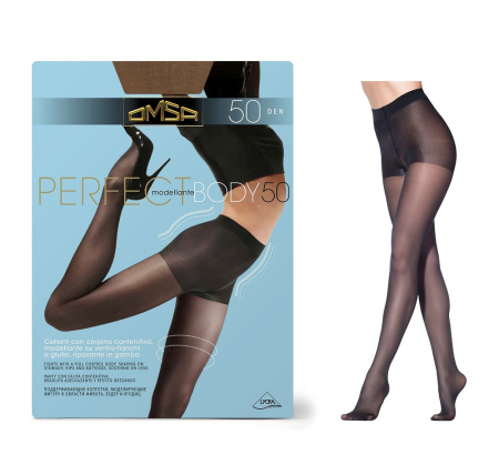 Колготки Omsa Perfect Body 50 den, Nero, 4