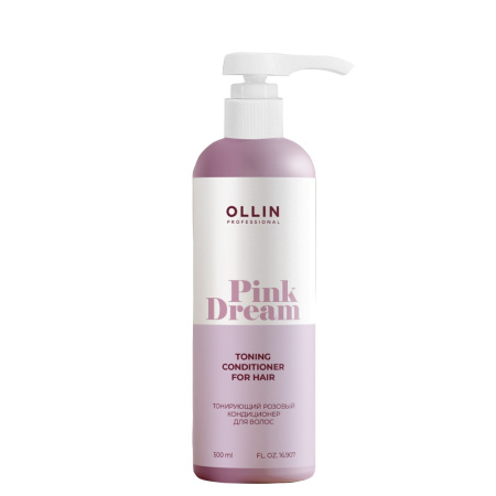 Тонирующий кондиционер для волос Ollin Pink Dream, 500 мл