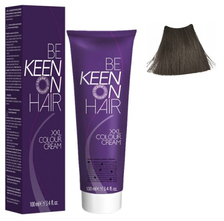 Крем-краска Keen Colour Cream XXL 7.31 натуральный золотисто-пепельный блондин, 100 мл