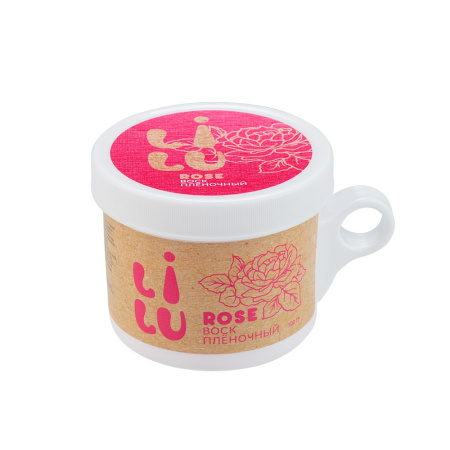 Воск плёночный для СВЧ LILU 04 rose в банке, 100 г