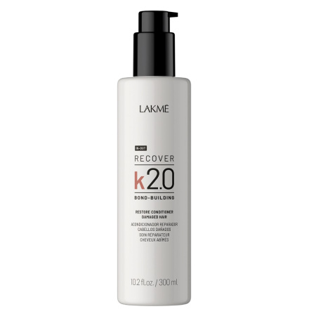 Восстанавливающий кондиционер Lakme k2.0 для поврежденных волос, 300 мл
