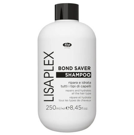 Восстанавливающий шампунь Lisap Milano Lisaplex Bond Saver, 250 мл