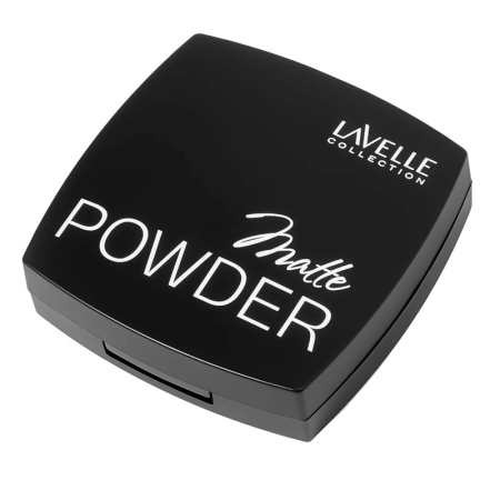 Пудра компактная матирующая LavelleCollection Powder Matte тон 02 слоновая кость, 8 г
