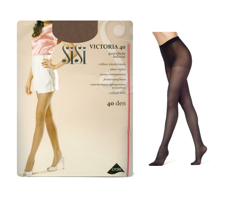 Колготки SiSi Victoria 40 den, Nero, 5