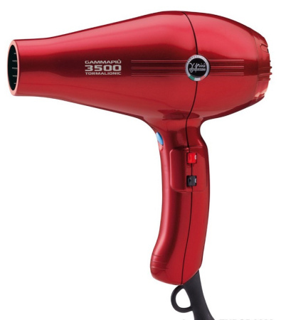 Фен Gamma Piu 3500 TOURMALIONIC 2500 W, красный