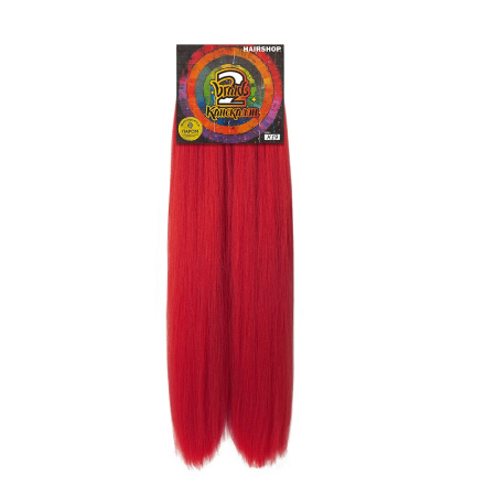 Hairshop 2 Braids К19 канекалон Красный с оттенком оранжевого, две косы