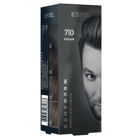 Краска-камуфляж для седины Estel Alpha 7/0 русый