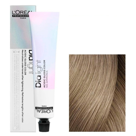 Краситель L’Oreal Dia Light 9.01 очень светлый блондин натуральный пепельный, 50 мл