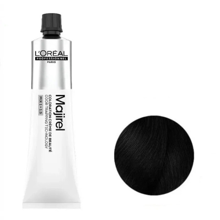 МП L'oreal Крем краска Majirel 1 черный, 60 мл