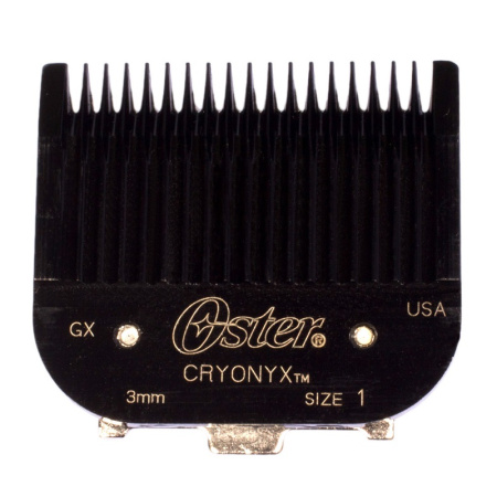 Нож к машинке Oster 616-91 3 мм с криогенной обработкой, черный