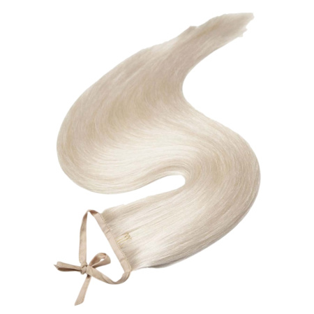 Hairshop АВРОРА Накладной хвост на ленте, Светлый блонд, 75см, 100г