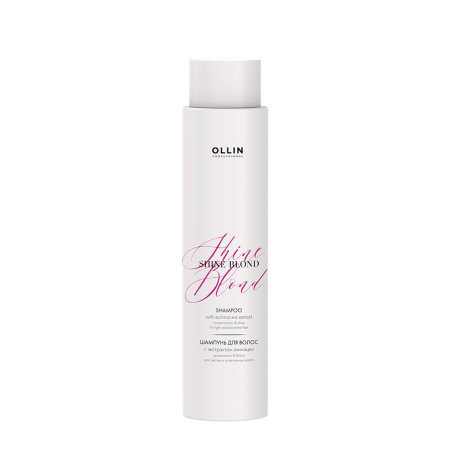 Ollin Шампунь с экстрактом эхинацеи Shine Blond, 300 мл