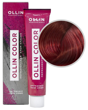 Перманентная крем-краска для волос Ollin Color 8/6 светло-русый красный, 60 мл