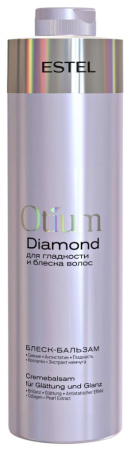 Блеск-бальзам для гладкости и блеска волос Estel Otium Diamond, 1000 мл