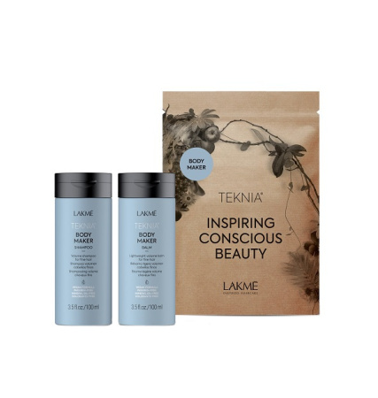 Lakme Дорожный набор для придания объема волосам Travel Pack Body Maker