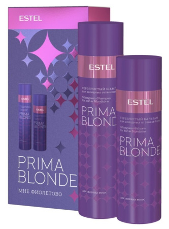 Estel Набор PRIMA BLONDE "Мне фиолетово" для хол.оттенков блонд (ш250 + б200)