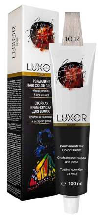 Перманентная крем-краска Luxor Professional Color 10.12 Платиновый блондин пеп. фиолет., 100 мл