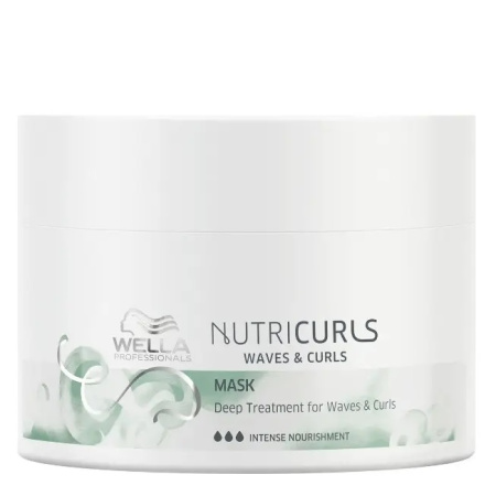 Wella Маска для кудрявых и вьющихся волос Nutricurls Mask for Waves & Curls, 150 мл
