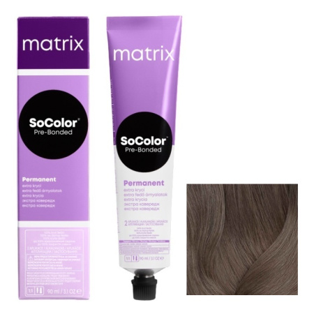 Matrix Краситель SoColor 505NА светлый шатен натуральный пепельный, 90 мл акция
