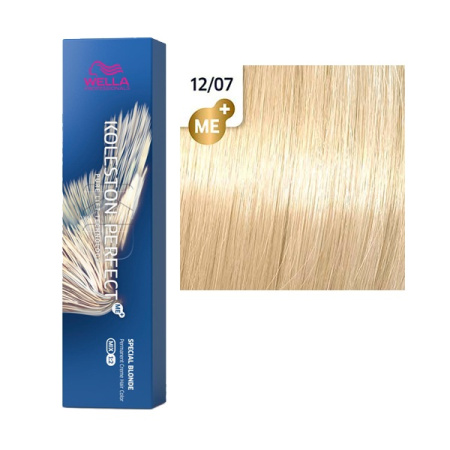 Wella Крем-краска стойкая Koleston P. 12/07 Крем-брюле, 60 мл