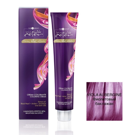 Крем-краска Hair Company Inimitable Pastel Color фиолетовый баклажан, 100 мл